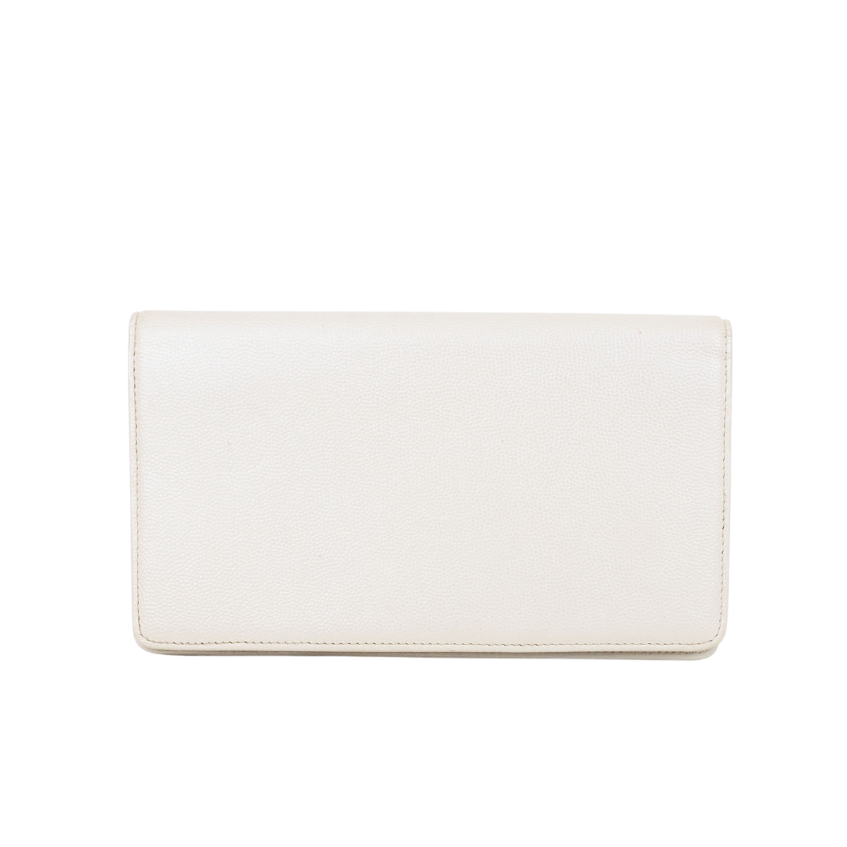 Chanel CC logo folding long wallet