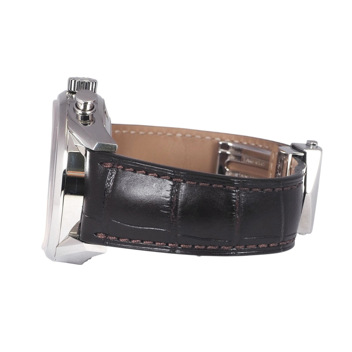 TAG Heuer CAR2012 Carrera Automatic Leather Band Watch