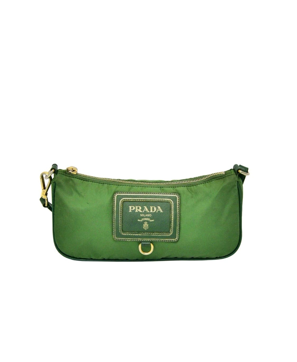 Prada vintage logo nylon shoulder bag