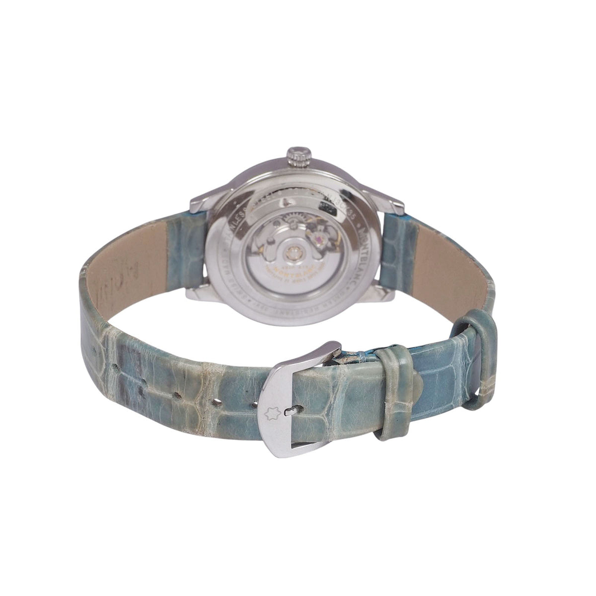 Montblanc 118773 Bohème Diamond Automatic Leather Band Watch