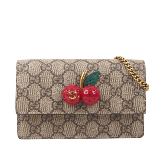 Gucci 481291 Cherry Mini Crossbody Bag