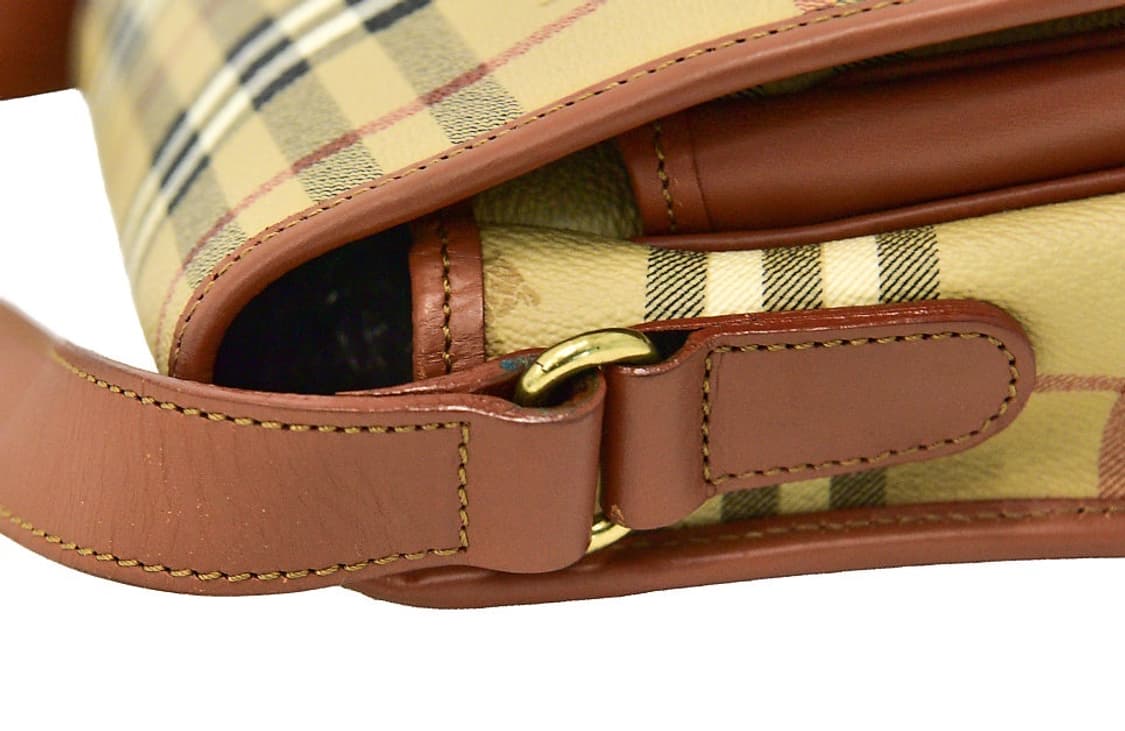 Burberry Nova Check Round Crossbody Bag